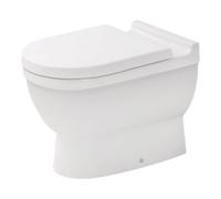 Duravit 0124090000 Stark 3 WC Pan Only Back To Wall Toilet White Ceramic BTW New
