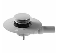 DURAVIT 790261 DURAPLAN SHOWER TRAY WASTE WHITE HORIZONTAL OUTLET