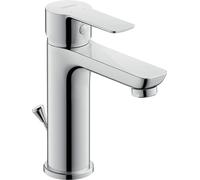 Duravit Basin Mixer Tap A.1 single handle with waste system 167mm Chrome