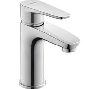 Duravit B.1 Bathroom Sink Mixer Tap Size S (Spout Height 96 mm) Chrome with Ceramic Cartridge