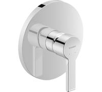 Duravit B2 shower mixer for concealed installation Ø170x87mm B24210010010