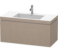 Duravit Bathroom Set L-Cube 1 Tap Hole 500x1000x480mm Linen LC6918O7575