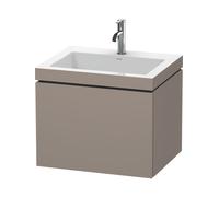 Duravit Bathroom Set L-Cube 1 Tap Hole 500x600x480mm Basalt Matt LC6916O4343