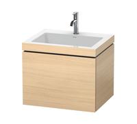 Duravit Bathroom Set L-Cube 1 Tap Hole 500x600x480mm Mediterranean Oak LC6916O7171