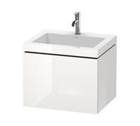 Duravit Bathroom Set L-Cube 1 Tap Hole 500x600x480mm White high gloss LC6916O2222