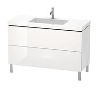 Duravit Bathroom Set L-Cube Floor-standing Without Tap Hole 698x1200x480mm Linen