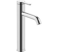 Duravit C.1 Bathroom Sink Mixer Tap Size L (Spout Height 173mm) Chrome with Ceramic Cartridge