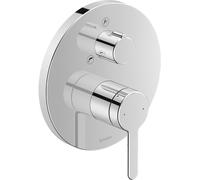 Duravit C1 Single lever bath mixer for concealed installation 195x195x195mm C15210012010