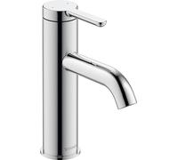 Duravit C11020 C.1 washbasin, Bathroom tap in Chrome, m
