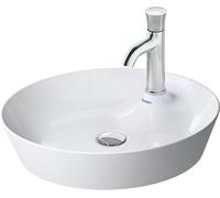 DURAVIT Cape Cod - Countertop Washbowl for Console 400x360mm without tap holes without overflow white without Coating