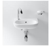 Duravit Cloakroom Round Basin D-Code drilled left 360x270mm 705360009