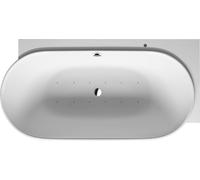 Duravit Corner Whirlpool Bath Luv 1850x950mm White Right