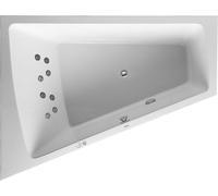 Duravit Corner Whirlpool Bath Paiova 1700x1300mm with one backrest left 760214000JS1000