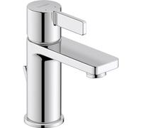 Small Basin Tap Duravit D-Neo with waste fitting, with pull cord Chrome