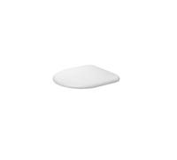 Duravit D Shaped Toilet Seat Architec White Plastic and cover 69610000