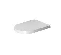 Duravit D Shaped Toilet Seat ME by Starck White Plastic Compact 20110000