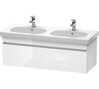 Duravit Double Vanity Unit DuraStyle for 034812 Basalt Matt/White Matt 453x1150x398mm