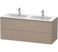 Duravit Double Vanity Unit L-Cube for 23361 481x1290x550mm Linen LC625807575