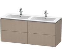 Duravit Double Vanity Unit L-Cube for 23361 481x1290x550mm Linen LC625907575