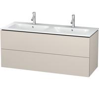 Duravit Double Vanity Unit L-Cube for 23361 481x1290x550mm Taupe LC625809191