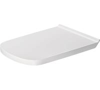 Duravit D Shaped Toilet Seat DuraStyle White Plastic Elongated Vital 62390000