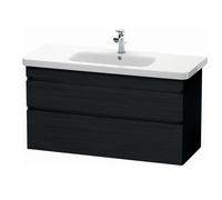 Duravit DuraStyle - Waschtischunterschrank wandh 448x1130x610mm 2 Schubksten eiche schwarz