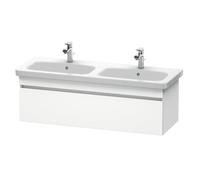 Duravit DuraStyle - Waschtischunterschrank wandh 448x1230x398mm 1 Auszug eiche schwarz/wei matt