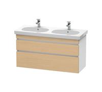 Duravit DuraStyle - Waschtischunterschrank wandh 453x1150x610mm 2 Auszge eiche natur/wei matt