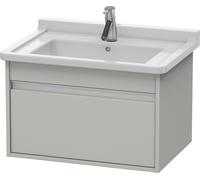 Duravit Vanity Unit Ketho for 030470 Concrete Grey Matt 650 mm KT666300707