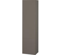 DURAVIT L-Cube - Tall Cabinet with 1 door & hinges right 250x1321x200mm flannel grey silk matt/flannel grey silk matt