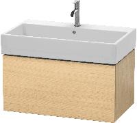 DURAVIT L-Cube - Vanity Unit with 1 drawer 784x394x459mm mediterranean oak/mediterrane oak