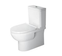 Duravit No.1 Close Coupled Closed Back Toilet With Seat