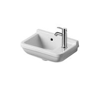 Duravit Rectangular Cloakroom Basin Starck 3 with Overflow designed 751400000