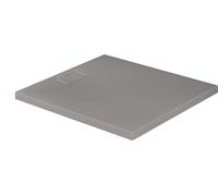 Duravit Rectangular Shower Tray Stonetto 1000 x 900 x 50 mm Concrete Grey