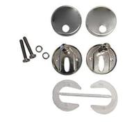 Toilet Seat Fitting Duravit Hinge set with SoftClose 43x43x62mm Chrome 0061381000
