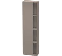 Duravit Tall Bathroom Cabinets DuraStyle Hinges on the left 1800x500x240mm Basalt Matt