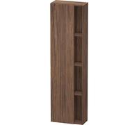 Duravit Tall Bathroom Cabinets DuraStyle Hinges on the left 1800x500x240mm Walnut Dark