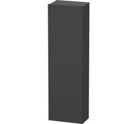 Duravit Tall Bathroom Cabinets DuraStyle Hinges on the right 1400x400x240mm Graphite Matt
