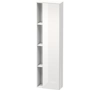 Duravit Tall Bathroom Cabinets DuraStyle Hinges on the right 1800x500x240mm White high gloss