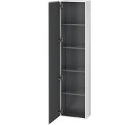 Duravit Tall Bathroom Cabinets L-Cube Hinges on the right 1760x400x243mm White high gloss