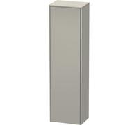 Duravit Tall Bathroom Cabinets XSquare Hinges on the right 1760x500x356mm Taupe Satin Matt