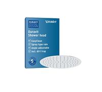 Duravit Universal Shower Head, rain Shower Head, Shower Faucet Round (Ø 400 mm), Angle Adjustable, rain Shower, Chrome