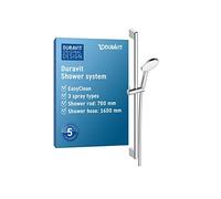 Duravit UV0680002010 Universal Shower System, Chrome/White