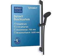 Duravit UV0680003046 Universal Shower System, Black Matt