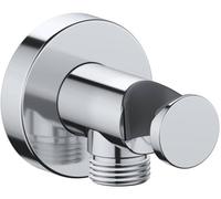 Shower Hose Connector Duravit Round With hand shower holder Chrome