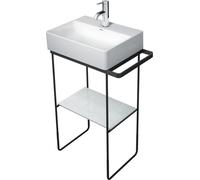 Duravit Vanity Unit DuraSquare Metal console standing Black Matt 516x333 mm