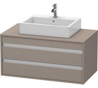 Duravit Vanity Unit Ketho Wall-Mounted Basalt Matt 1000 mm