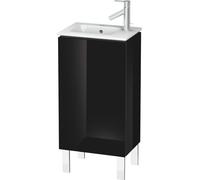 Duravit Vanity Unit L-Cube for 072343 Floor-standing Left Version 294x420x704mm Black high gloss