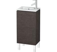 Duravit Vanity Unit L-Cube for 072343 Floor-standing Left Version 294x420x704mm Brushed Dark Oak
