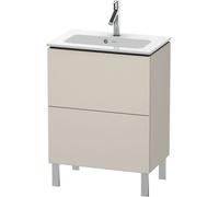 Duravit Vanity Unit L-Cube for 234263 Floor-standing 704x620x391mm Taupe